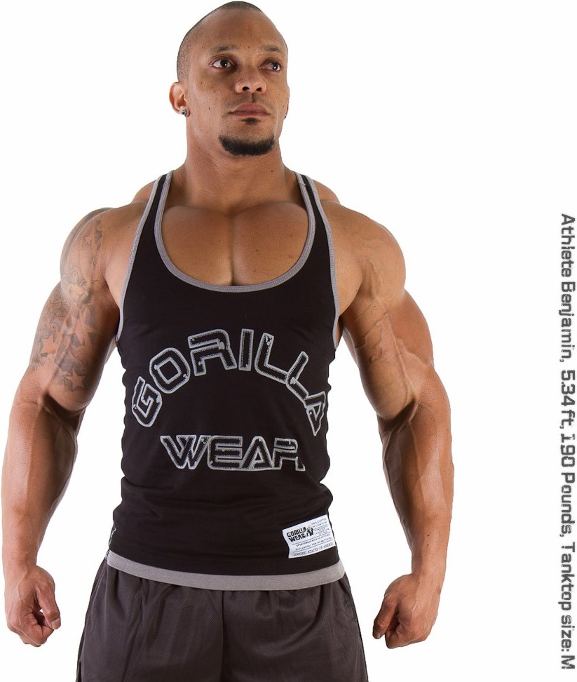 Gorilla Wear Stringer Tank Top Black Xl gorilla wear kopen in de aanbieding
