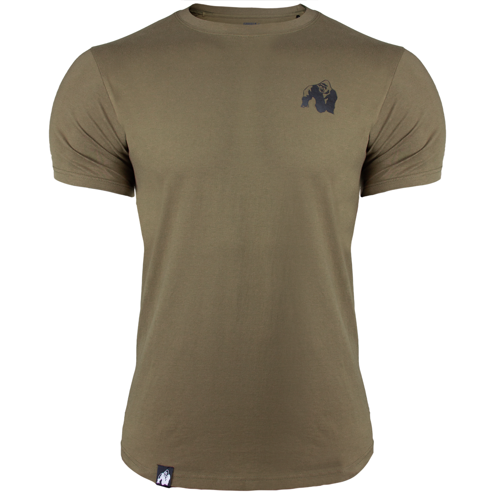 Gorilla Wear Bodega T Shirt Army Green Xl gorilla wear kopen in de aanbieding