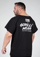 Gorilla Wear Augustine Old School Work Out Top - Zwart-2