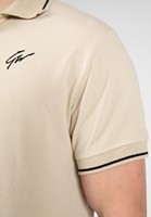 Gorilla Wear Delano Polo - Beige/Zwart-3