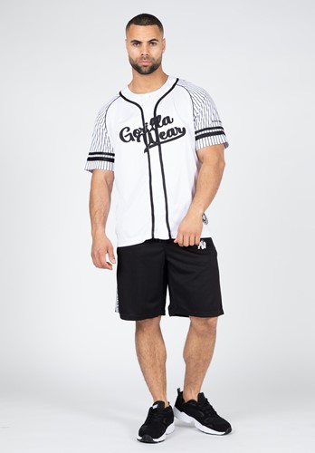Gorilla Wear 82 Baseball Jersey - Wit-3