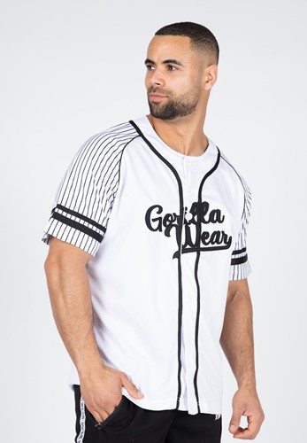 Gorilla Wear 82 Baseball Jersey - Wit