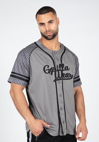 Gorilla Wear 82 Baseball Jersey - Grijs - S