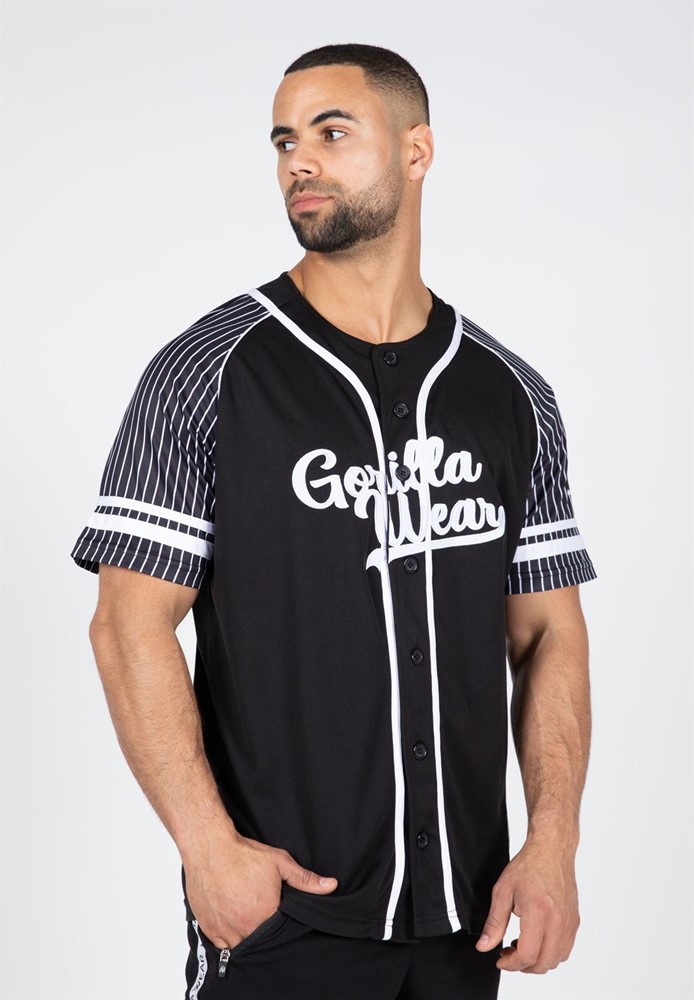 Gorilla Wear 82 Baseball Jersey - Zwart - 2XL
