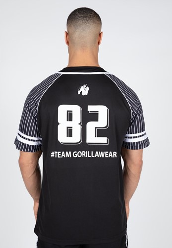 Gorilla Wear 82 Baseball Jersey - Zwart-3