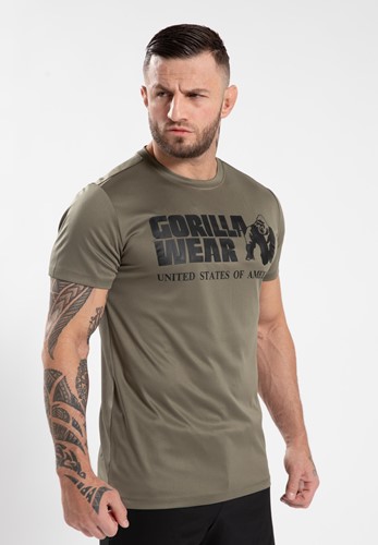Gorilla Wear Classic Training T-shirt - Legergroen
