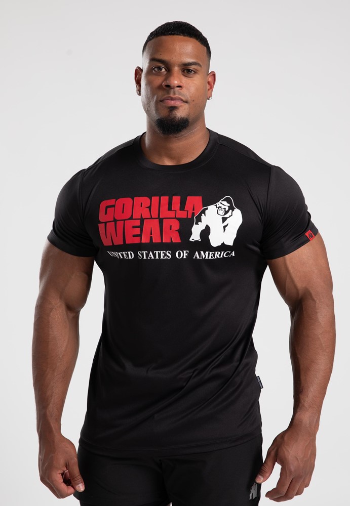 Gorilla Wear Classic Training T-shirt - Zwart - L