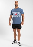 Gorilla Wear Bradley T-shirt - Coronet Blauw-3