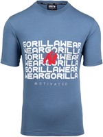 Gorilla Wear Bradley T-shirt - Coronet Blauw