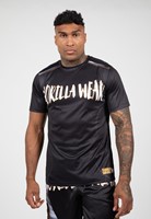 Gorilla Wear Clayton T-shirt - Zwart/Goud - S