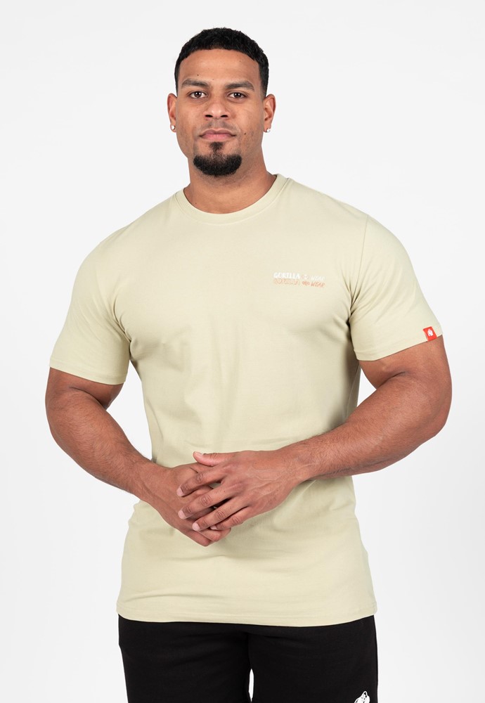 Gorilla Wear Santa Cruz T-shirt - Lichtgroen - L