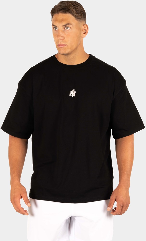 Gorilla Wear Philip Oversized T-shirt - Zwart - 2XL
