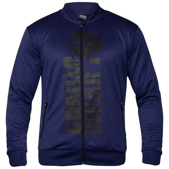 Gorilla Wear Ballinger Track Jacket Navy Blueblack gorilla wear kopen in de aanbieding
