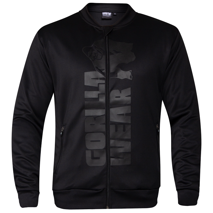 Gorilla Wear Ballinger Track Jacket Blackblack 2Xl gorilla wear kopen in de aanbieding