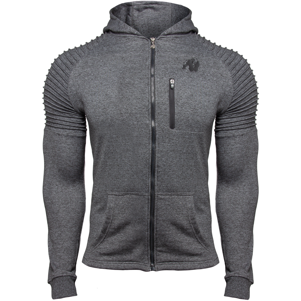 Gorilla Wear Delta Hoodie Gray 3Xl gorilla wear kopen in de aanbieding