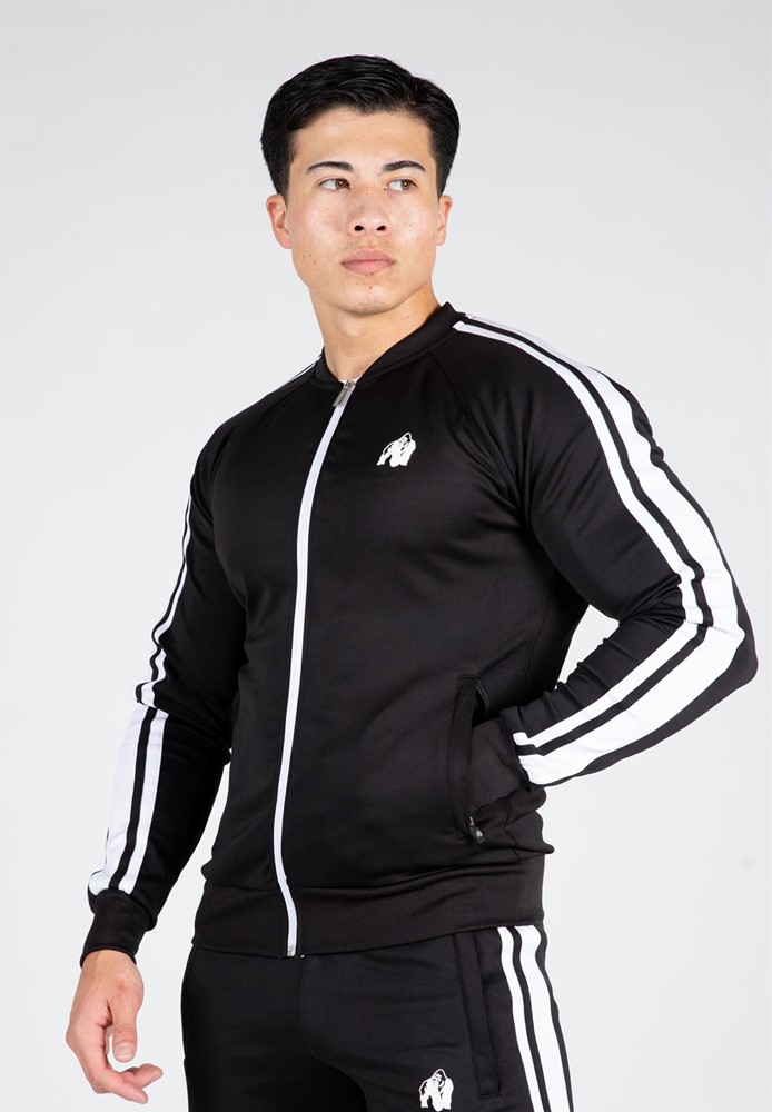 Gorilla Wear Riverside Trainingsjack - Sport Vest - Zwart - M
