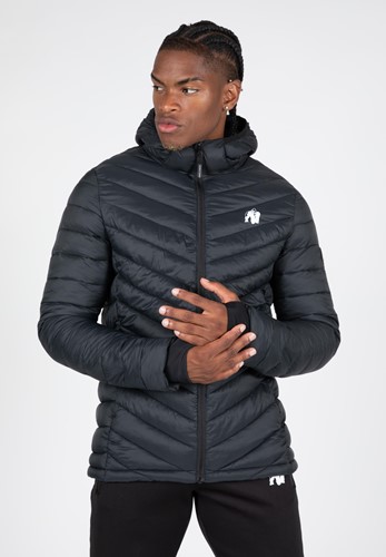 Gorilla Wear Osborn Puffer Jas - Zwart