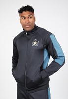Gorilla Wear Devon Trainingsjas - Grijs/Blauw - S