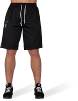 Gorilla Wear Functional Mesh Shorts - Zwart/Rood-2
