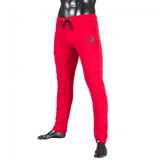 Gorilla Wear Classic Joggers Red XXXXL
