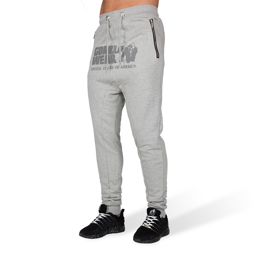 Gorilla Wear Alabama Drop Crotch Joggers Gray Xxxxl gorilla wear kopen in de aanbieding