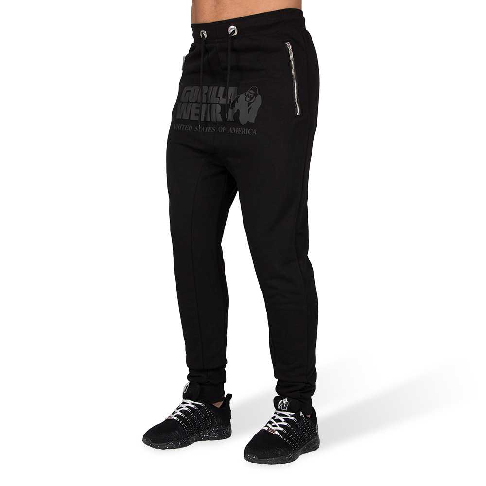 Gorilla Wear Alabama Drop Crotch Joggers Black Xxxl gorilla wear kopen in de aanbieding