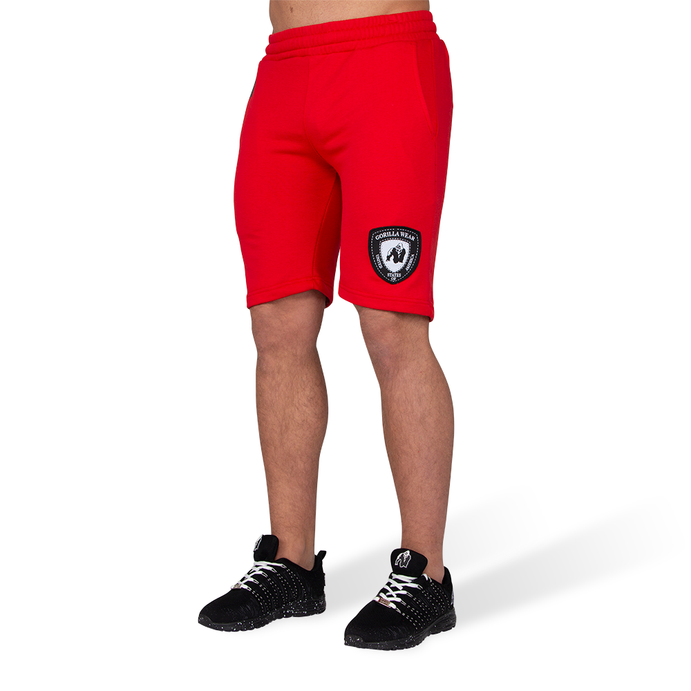 Gorilla Wear Los Angeles Sweat Shorts Red Xxl gorilla wear kopen in de aanbieding Gorilla Wear Los Angeles Sweat Shorts Red Xxl gorilla wear kopen in de aanbieding