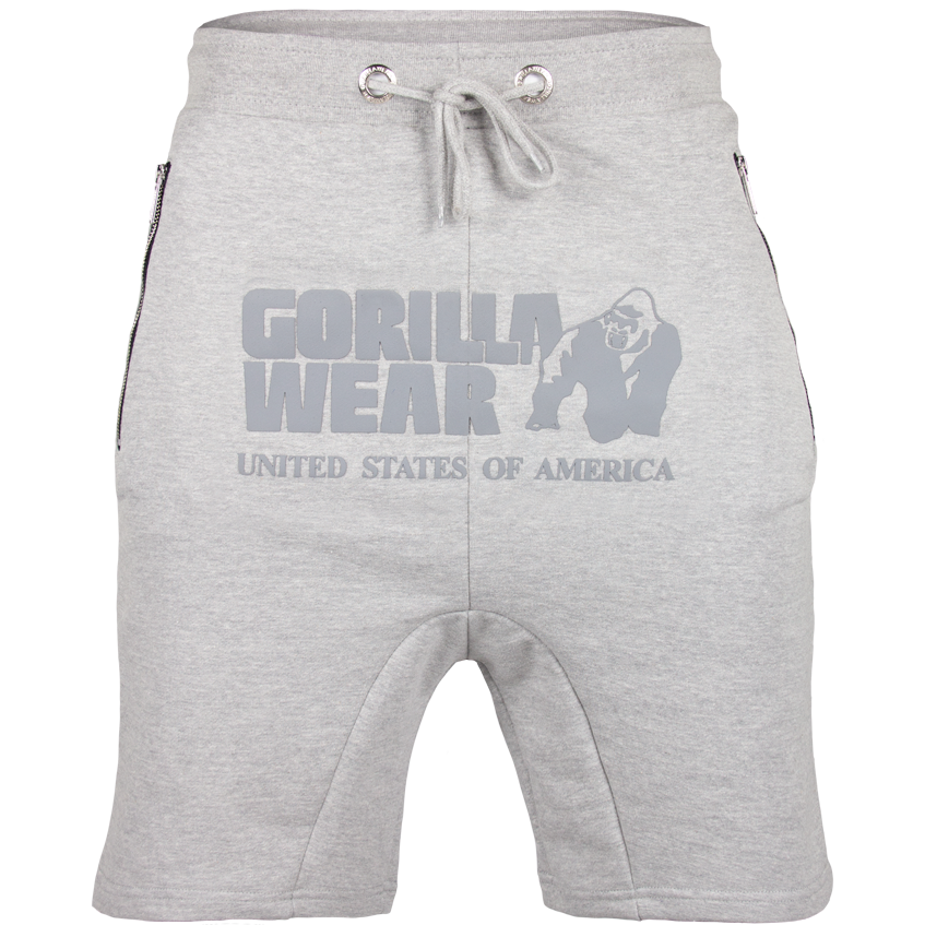 Gorilla Wear Alabama Drop Crotch Shorts Gray L