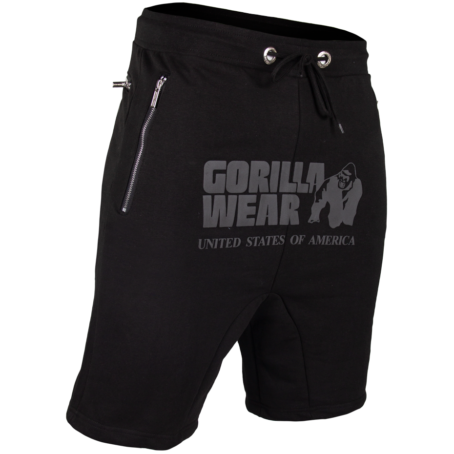 Gorilla Wear Alabama Drop Crotch Shorts Black L