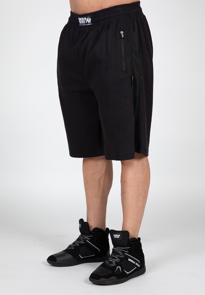 Gorilla Wear Augustine Old School Shorts - Zwart - L/XL