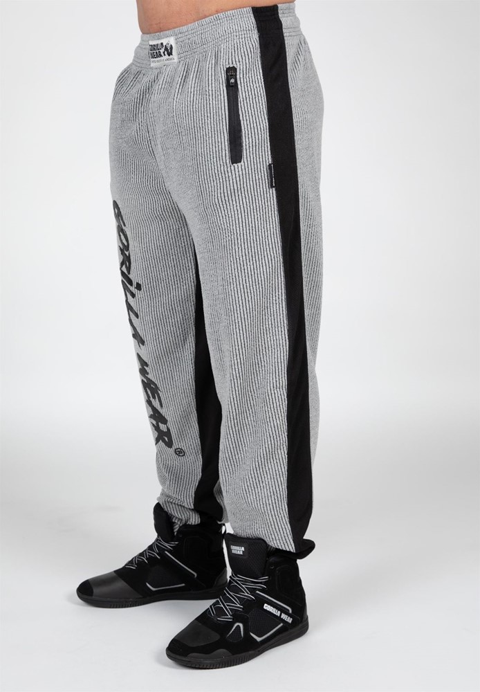 Gorilla Wear Augustine Old School Trainingsbroek - Grijs - L/XL