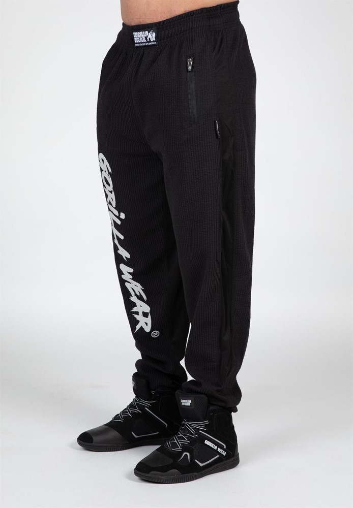 Gorilla Wear Augustine Old School Trainingsbroek - Zwart - L/XL