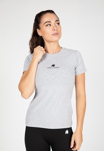 Gorilla Wear Estero T-Shirt - Grijs Gemeleerd