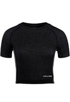 Gorilla Wear Selah Seamless Crop Top Zwart