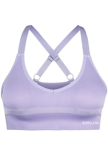 Gorilla Wear Selah Seamless Sportbeha - Lila