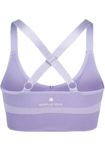 Gorilla Wear Selah Seamless Sportbeha - Lila