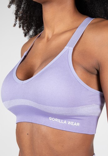 Gorilla Wear Selah Seamless Sportbeha - Lila
