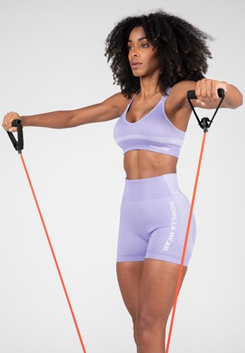 Gorilla Wear Selah Seamless Sportbeha - Lila