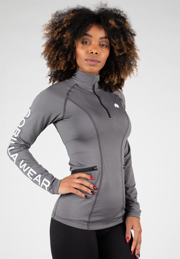 Gorilla Wear Peyton Longsleeve - Grijs - XS