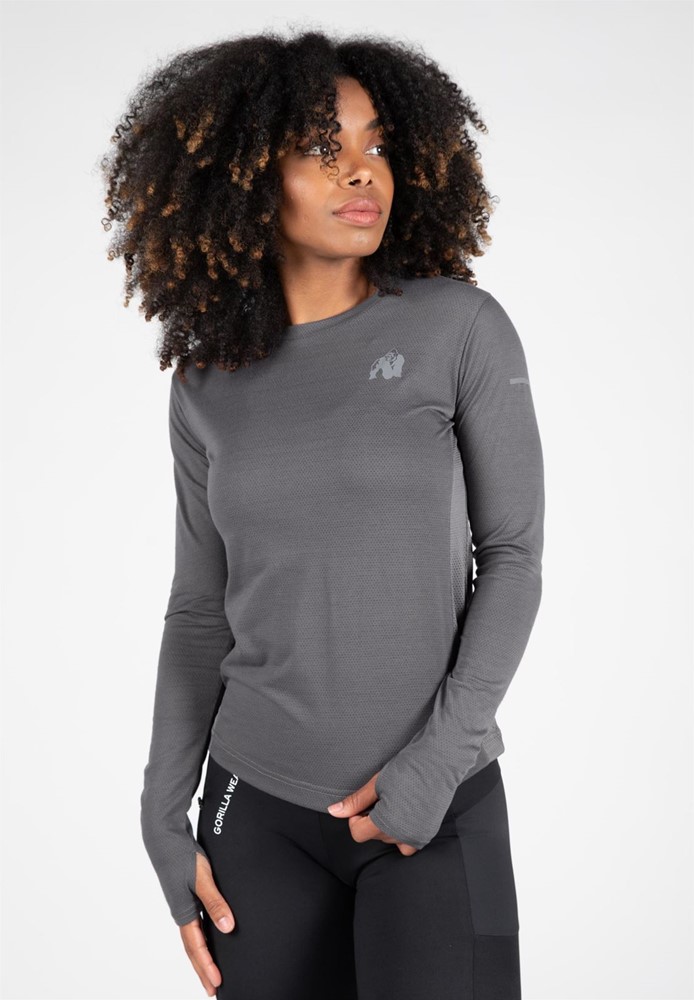 Gorilla Wear Raleigh Long Sleeve Shirt - Grijs - M