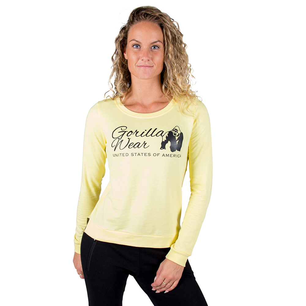 Gorilla Wear Riviera Sweatshirt Yellow L