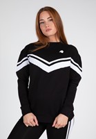 Gorilla Wear Hailey Oversized Sweatshirt - Zwart - XS