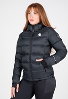Gorilla Wear Rachel Puffer Jas - Zwart - S