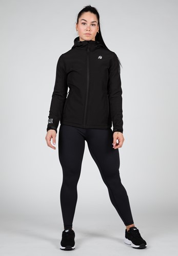 Gorilla Wear Mina Softshell Jas - Zwart-3
