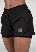 Gorilla Wear Portland 2-In-1 Shorts - Zwart-2