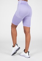 gorilla wear selah seamless cycling shorts lilac