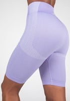gorilla wear selah seamless cycling shorts lilac