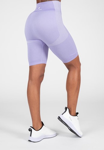 Gorilla Wear Selah Seamless Cycling Shorts - Lila-2