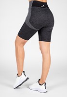 gorilla wear selah seamless cycling shorts black