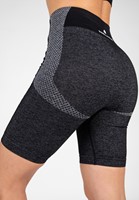 gorilla wear selah seamless cycling shorts black